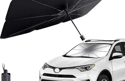 Foldable Car Umbrella Sunshade Cover UV Block Car Front Window